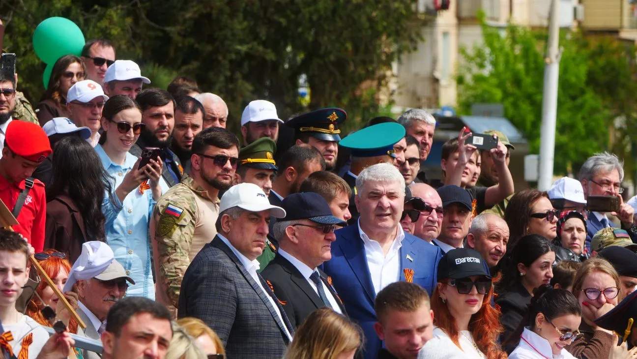 Темирлан Абуталимов принял участие в Параде, посвященном 81-й годовщине Победы в Великой Отечественной войне